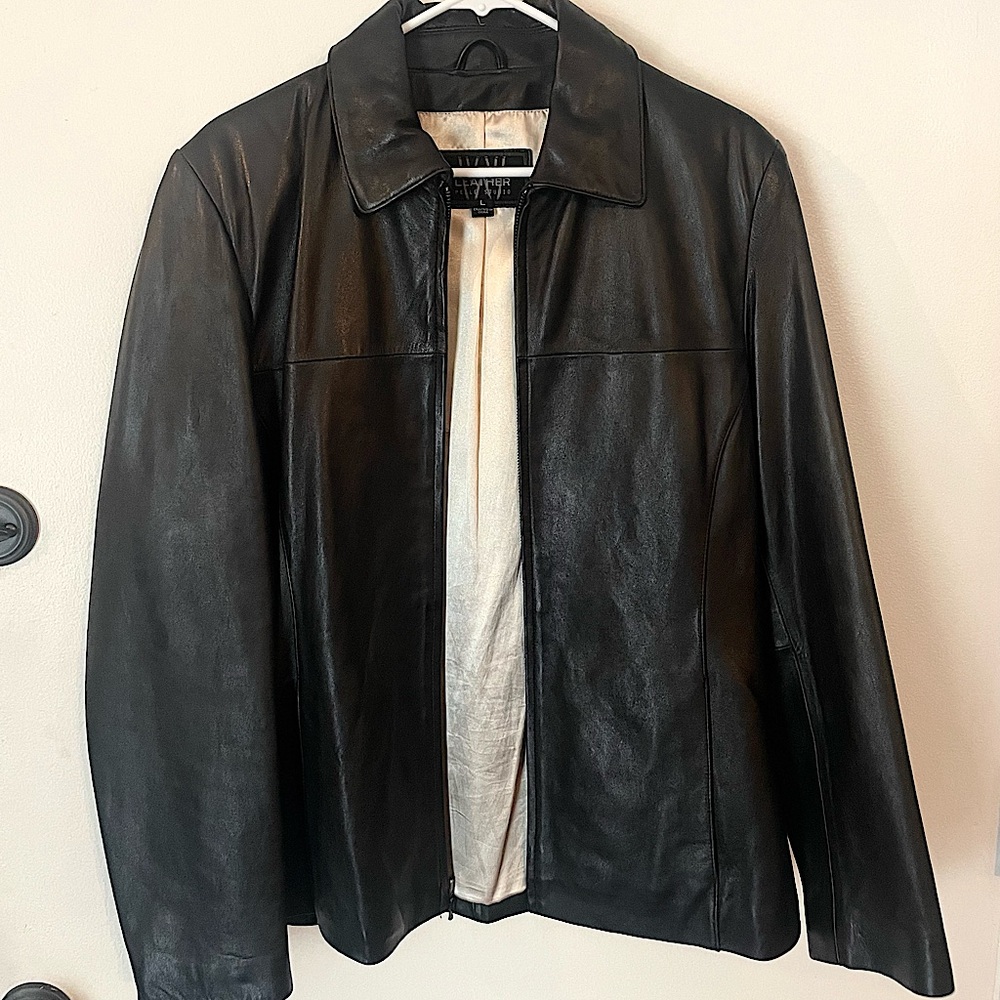 Fitted Wilson’s Leather Jacket